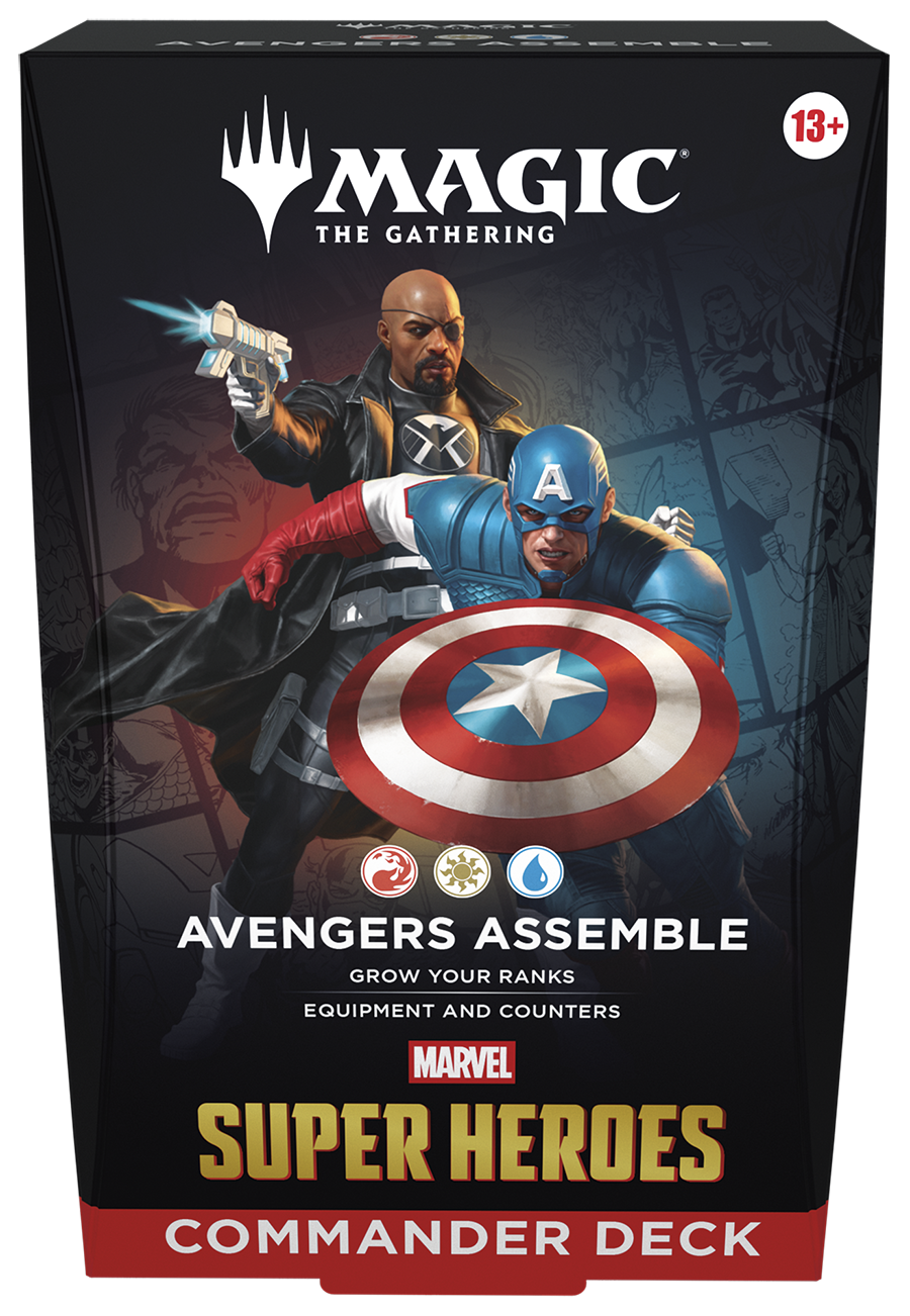Magic the Gathering: talia dowódcy Marvel Super Heroes – montaż Avengersów