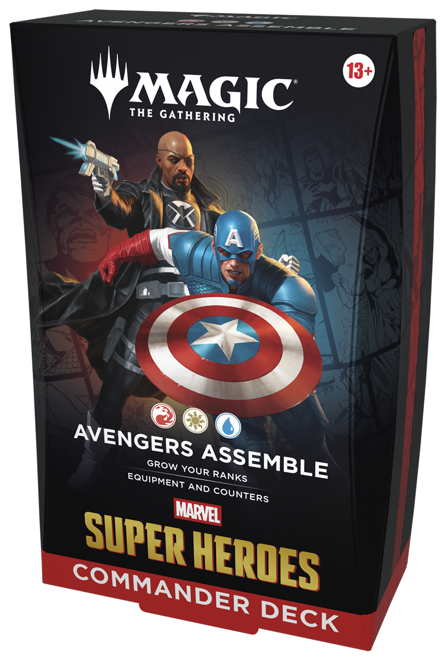Magic the Gathering: talia dowódcy Marvel Super Heroes – montaż Avengersów