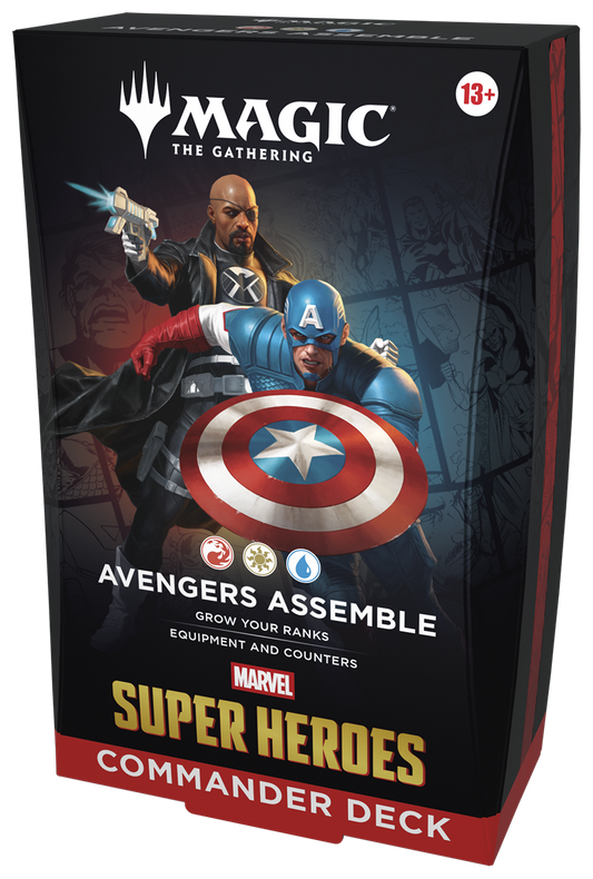 Magic the Gathering: talia dowódcy Marvel Super Heroes – montaż Avengersów
