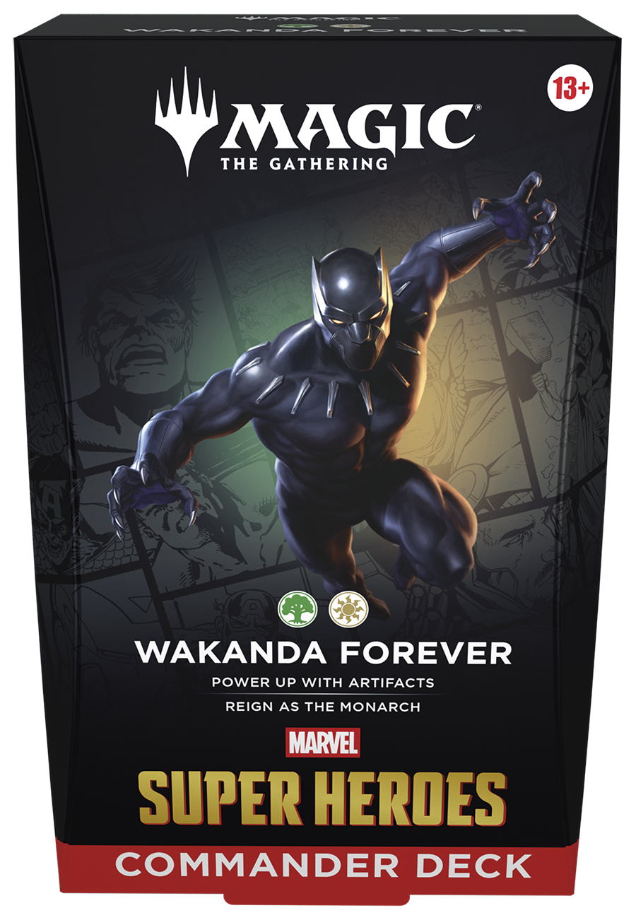 Magic the Gathering: talia dowódcy Marvel Super Heroes – Wakanda Forever