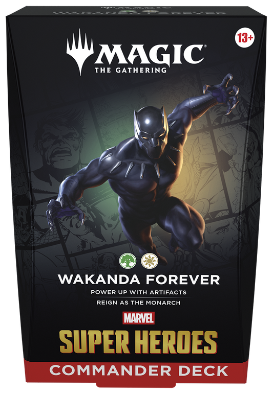 Magic the Gathering: talia dowódcy Marvel Super Heroes – Wakanda Forever