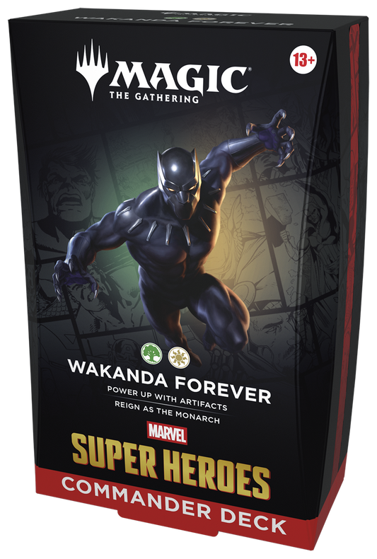 Magic the Gathering: talia dowódcy Marvel Super Heroes – Wakanda Forever