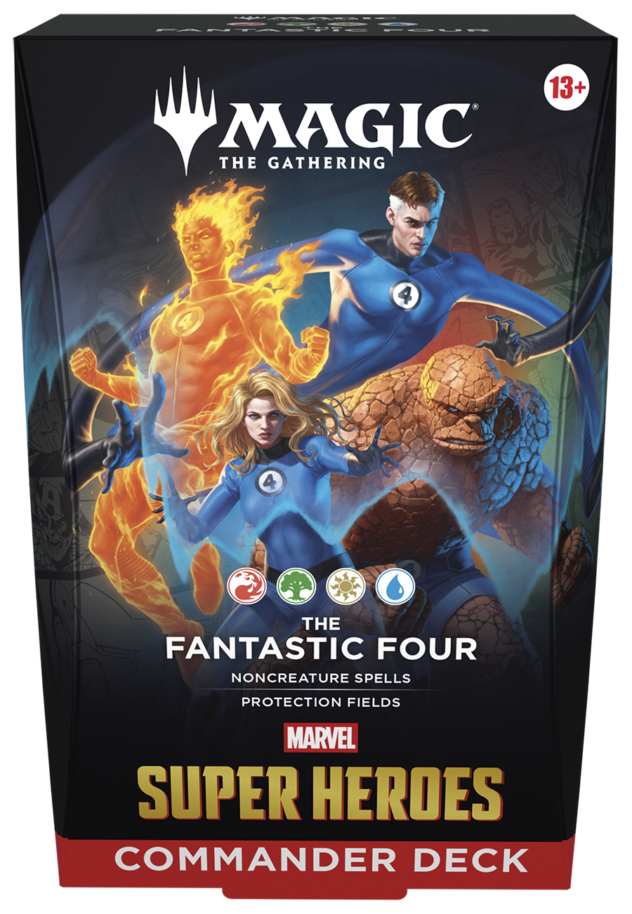 Magic the Gathering: Talia dowódcy Marvel Super Heroes – Fantastyczna Czwórka