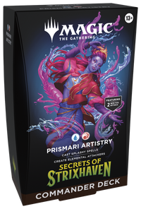 Magia zgromadzenia: Sekrety Strixhaven – talia dowódcy „Prismari Artistry”