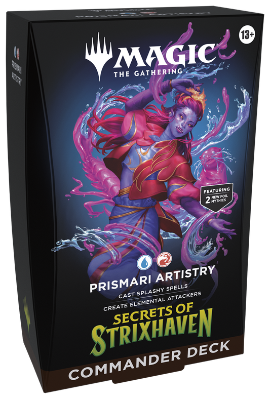 Magia zgromadzenia: Sekrety Strixhaven – talia dowódcy „Prismari Artistry”