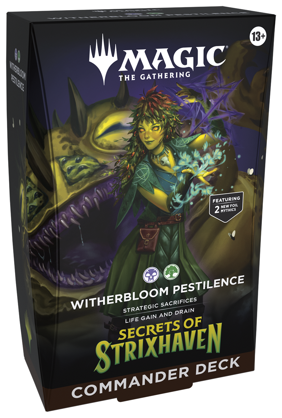 Magic the Gathering: Talia dowódcy „Witherlbloom Zaraza” Sekrety Strixhaven