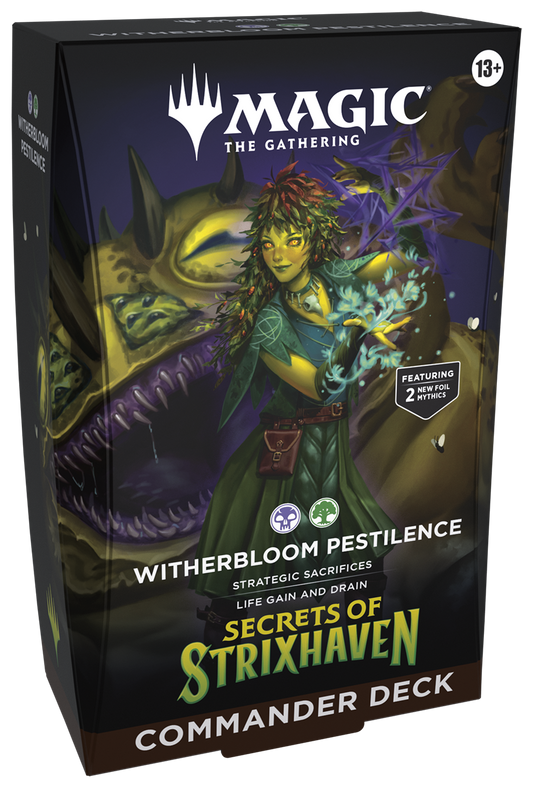 Magic the Gathering: Talia dowódcy „Witherlbloom Zaraza” Sekrety Strixhaven