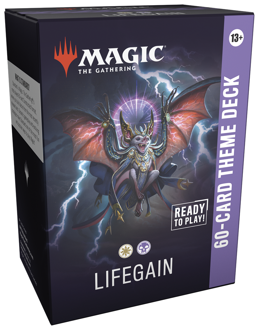 Magic the Gathering: Sekrety Strixhaven — talia tematyczna „Lifegain” składająca się z 60 kart