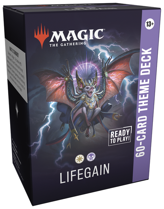 Magic the Gathering: Sekrety Strixhaven — talia tematyczna „Lifegain” składająca się z 60 kart