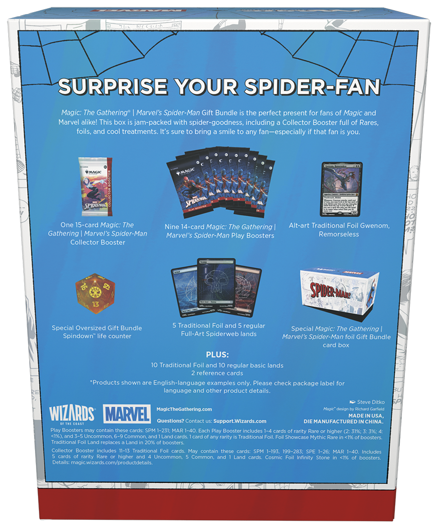 Magic the Gathering: Marvel Spider-Man – pakiet upominkowy