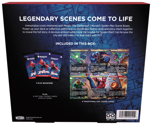 Magia The Gathering: Marvel Spider-Man – pudełko ze sceną