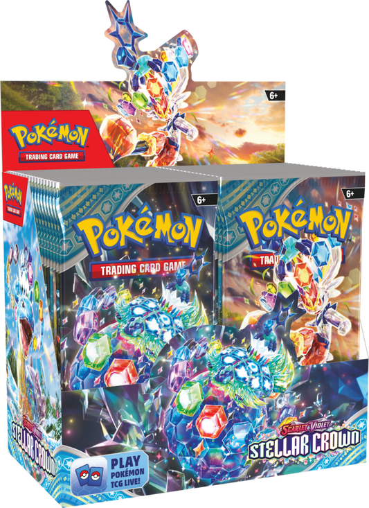 Pokémon TCG: Scarlet & Violet - Stellar Crown - Display boosterów (36)