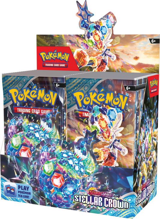 Pokémon TCG: Scarlet & Violet - Stellar Crown - Display boosterów (36)