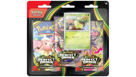 Pokémon TCG: Mega Evolution - Perfect Order - Blister 3-pak - Chikorita