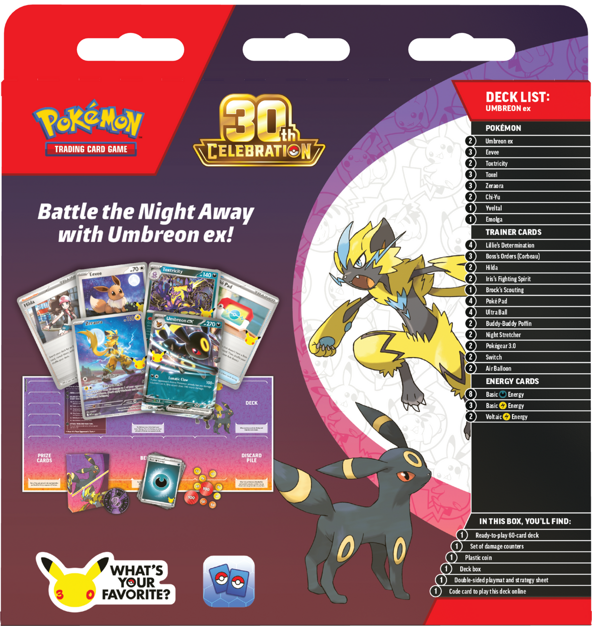Pokemon TCG: Obchody 30.: Talia Bitewna – Umbreon Ex