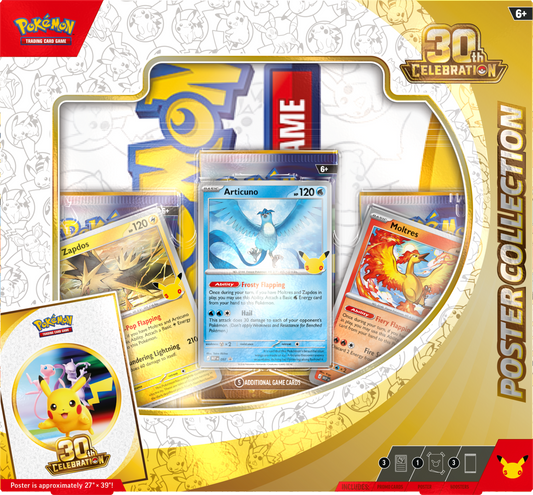 Pokemon TCG: Obchody 30.: Kolekcja plakatów