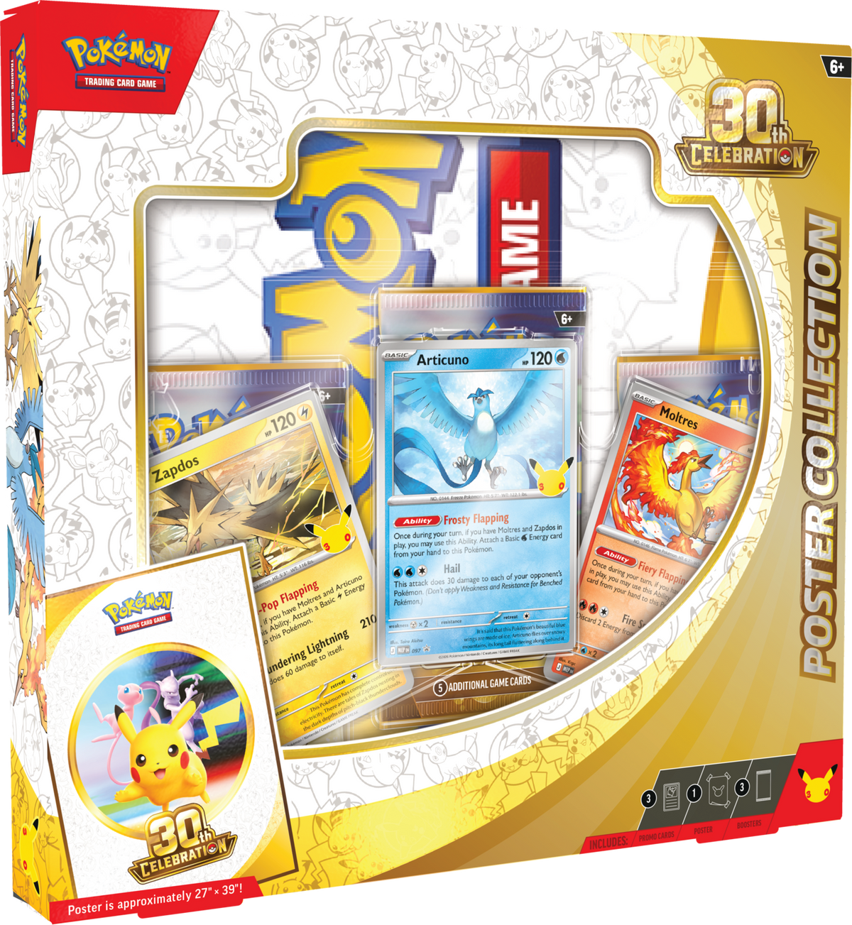Pokemon TCG: Obchody 30.: Kolekcja plakatów