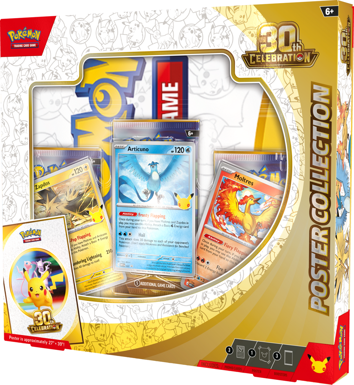 Pokemon TCG: Obchody 30.: Kolekcja plakatów