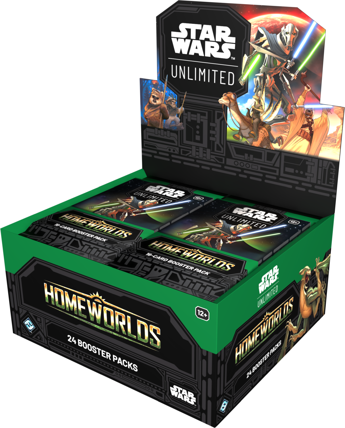 Star Wars Unlimited: Domowe światy - Display boosterów