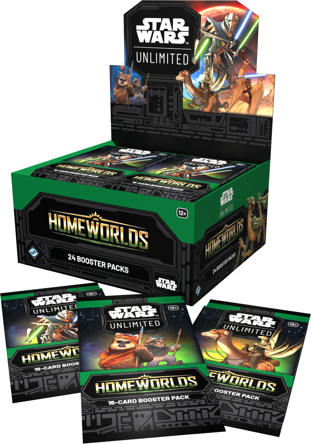 Star Wars Unlimited: Domowe światy - Display boosterów