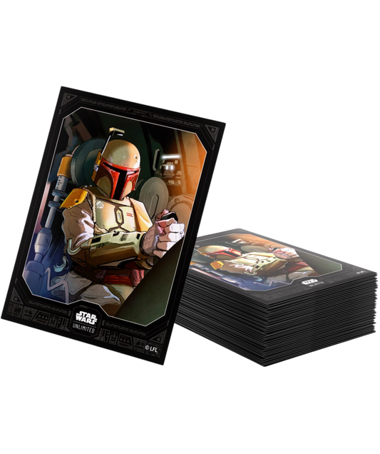 Okładki Gamegenic Star Wars: Unlimited Boba Fett (60szt.)