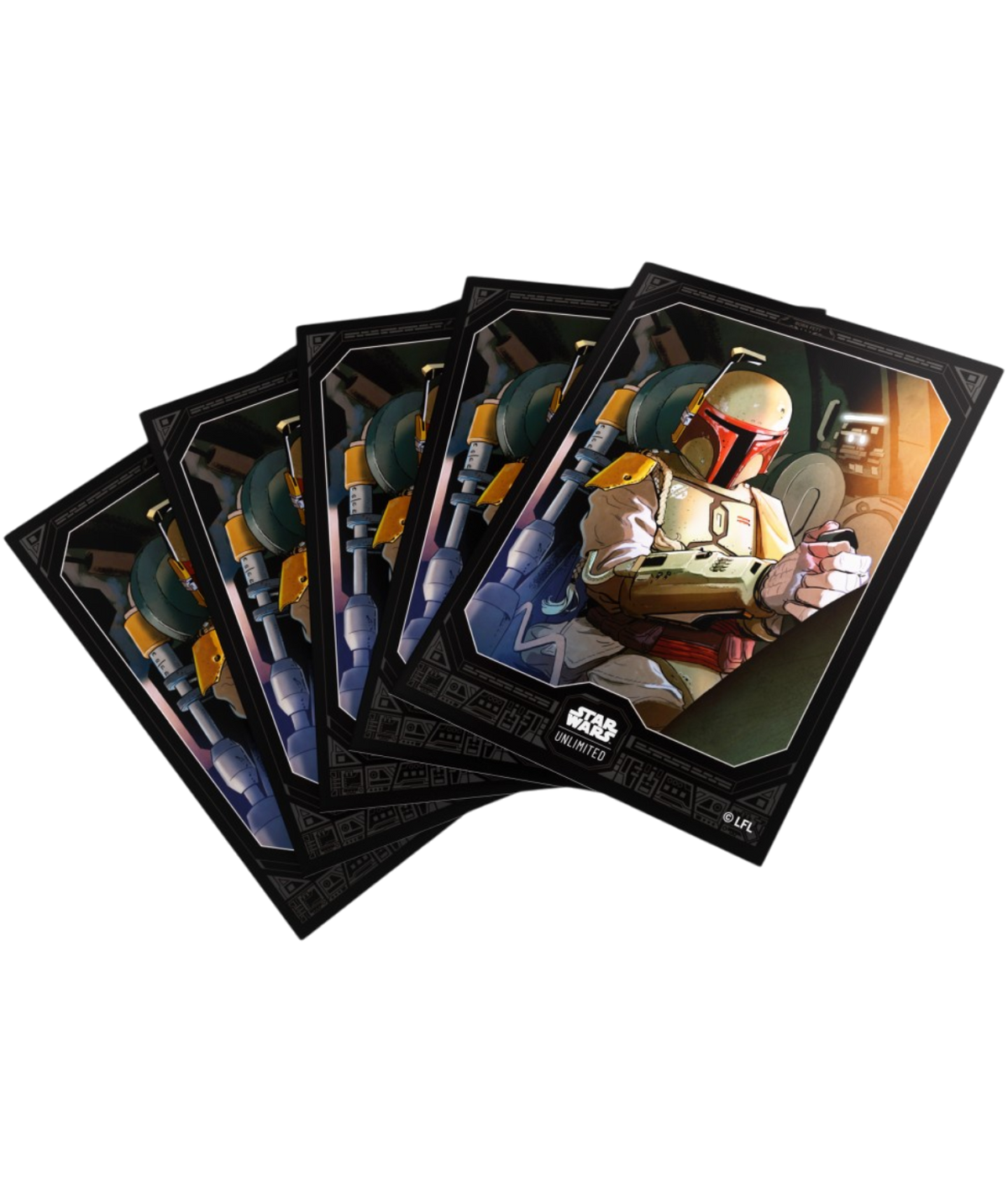 Okładki Gamegenic Star Wars: Unlimited Boba Fett (60szt.)