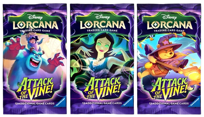 Disney Lorcana Atak winorośli – pudełko wzmacniające