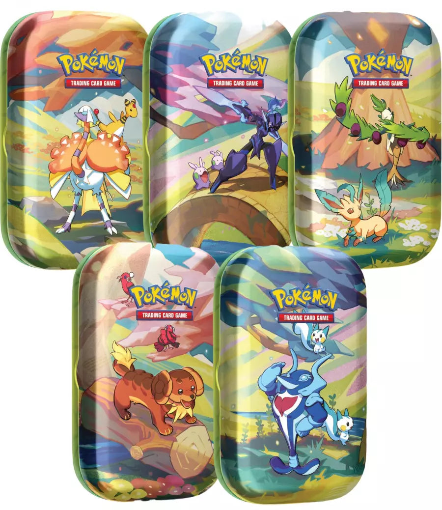 Pokémon TCG: Scarlet & Violet - Prismatic Evolutions - Mini puszka Display (8)