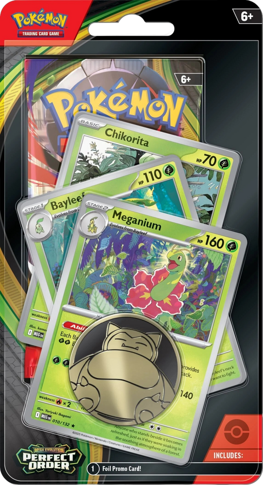 Pokemon TCG: Mega Ewolucja - Idealny porządek - Blister linii kontrolnej - Meganium
