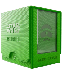 Gamegenic Star Wars: Unlimited Pojemnik na talię Twin Suns Green