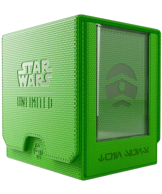 Gamegenic Star Wars: Unlimited Pojemnik na talię Twin Suns Green