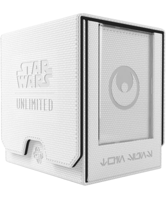 Gamegenic Star Wars: Unlimited Pojemnik na talię Twin Suns White
