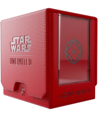 Gamegenic Star Wars: Unlimited Pojemnik na talię Twin Suns Red