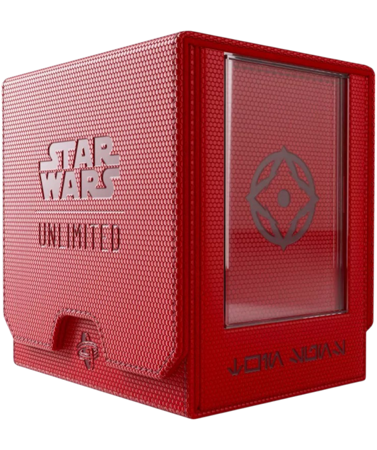 Gamegenic Star Wars: Unlimited Pojemnik na talię Twin Suns Red