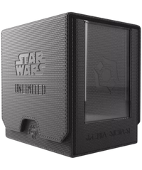 Gamegenic Star Wars: Unlimited Pojemnik na talię Twin Suns czarny
