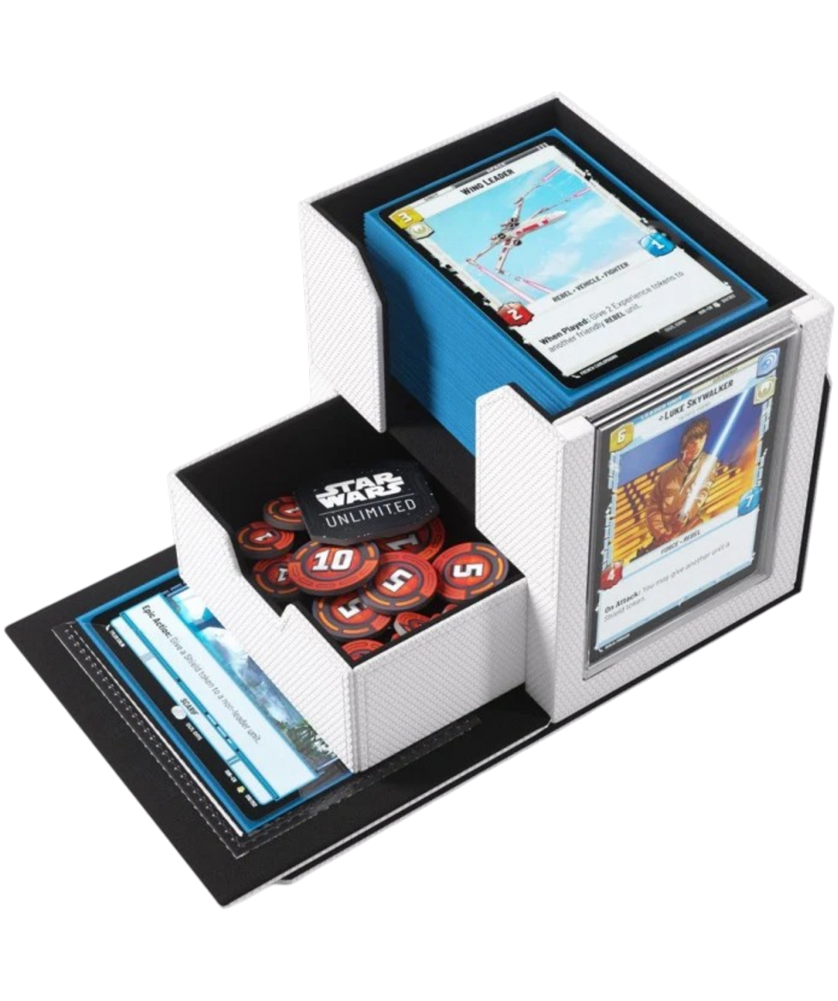 Gamegenic Star Wars: Unlimited Pojemnik na talię White