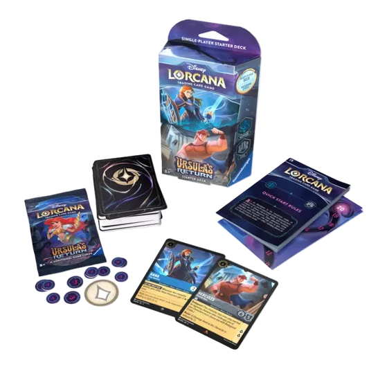 Disney Lorcana TCG: Talia startowa Ursuli Return Sapphire & Steel