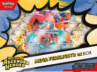 Pokemon Ascended Heroes: Mega Feraligatr z pudełka