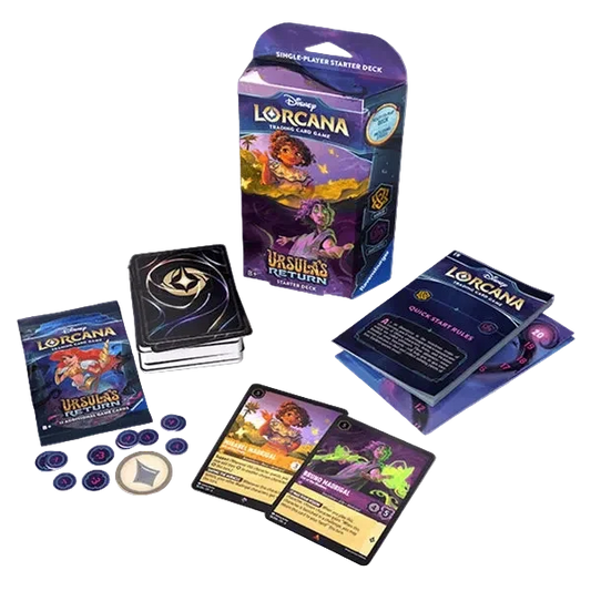 Disney Lorcana TCG: Talia startowa Ursuli z bursztynu i ametystu
