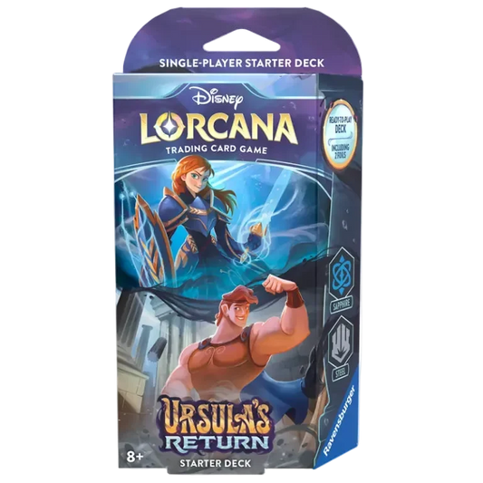 Disney Lorcana TCG: Talia startowa Ursuli Return Sapphire & Steel