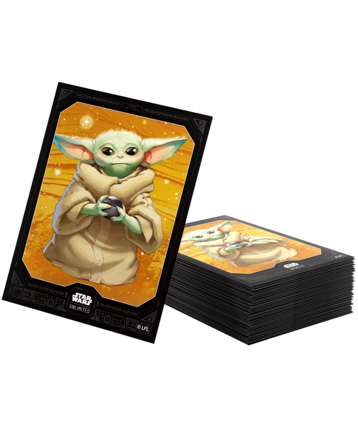 Okładki Gamegenic Star Wars: Unlimited Grogu (60szt.)
