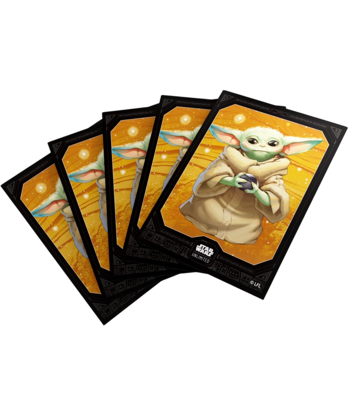 Okładki Gamegenic Star Wars: Unlimited Grogu (60szt.)