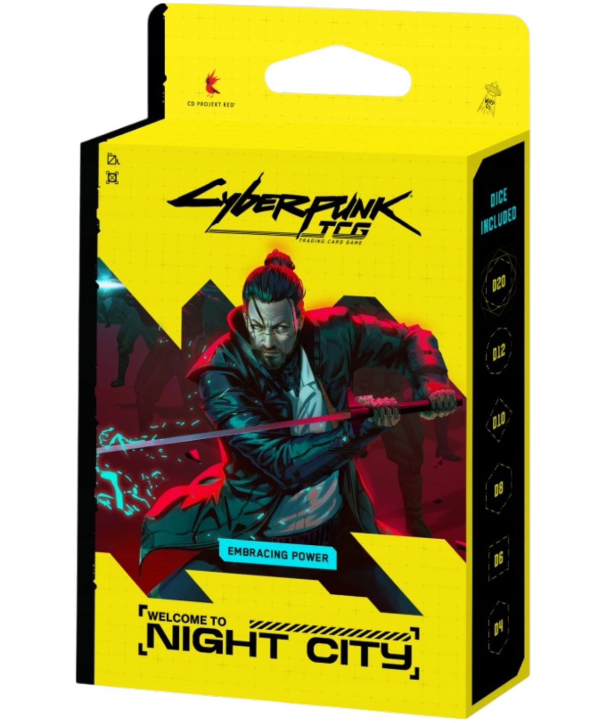 Cyberpunk TCG: Witamy w Night City – talia startowa – Obejmując moc