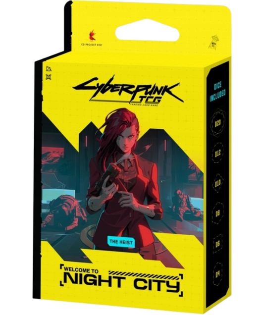 Cyberpunk TCG: Witamy w Night City – talia startowa – napad