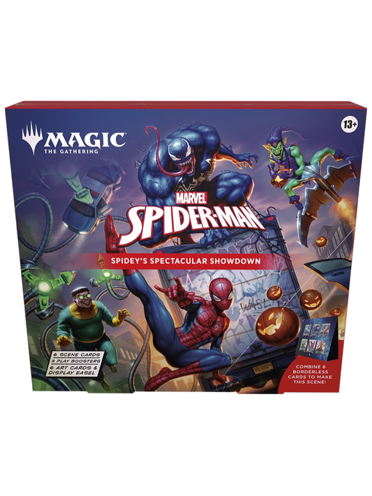 Magic The Gathering: Marvel's Spider-Man — pudełko ze scenami