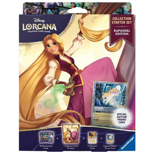 Lorcana TCG: Zestaw startowy kolekcji Atak winorośli Roszpunka