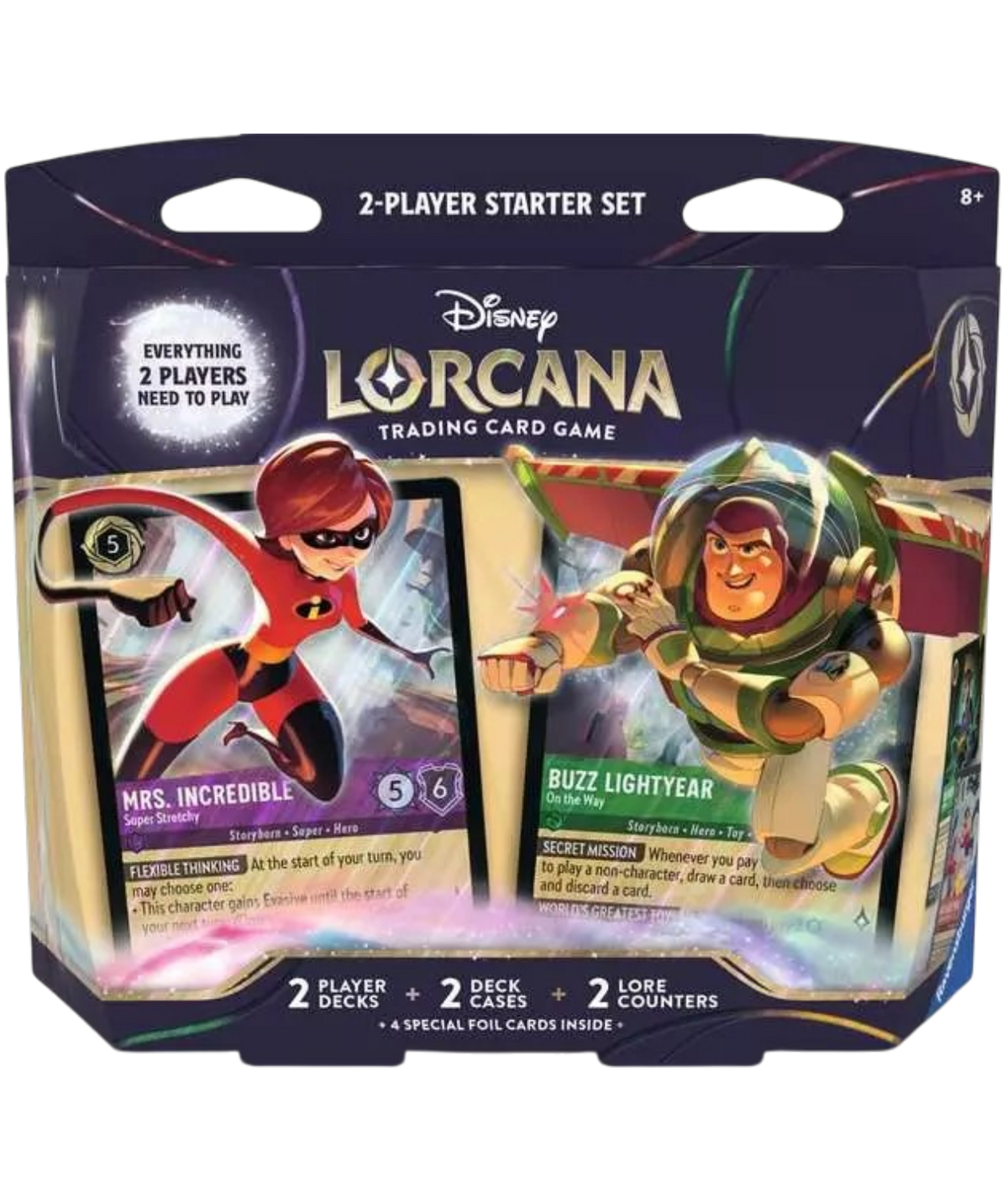Disney Lorcana Wilds Unknown – zestaw startowy dla 2 graczy