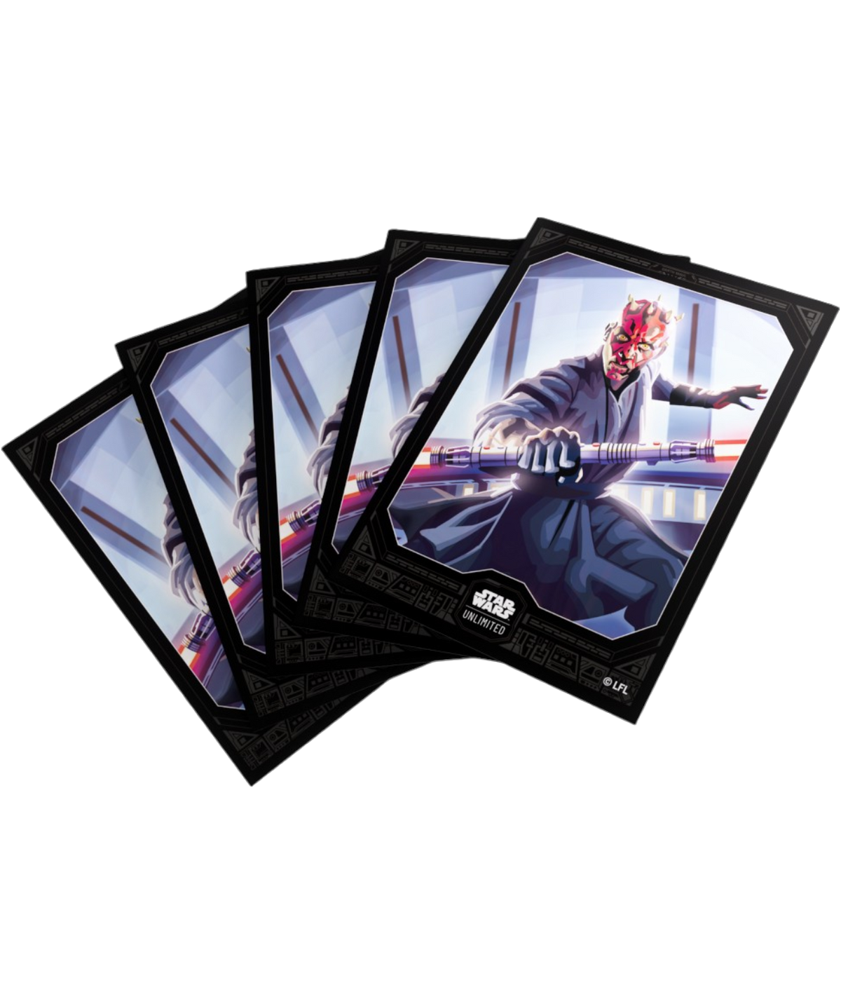 Okładki Gamegenic Star Wars: Unlimited Darth Maul (60 szt.)