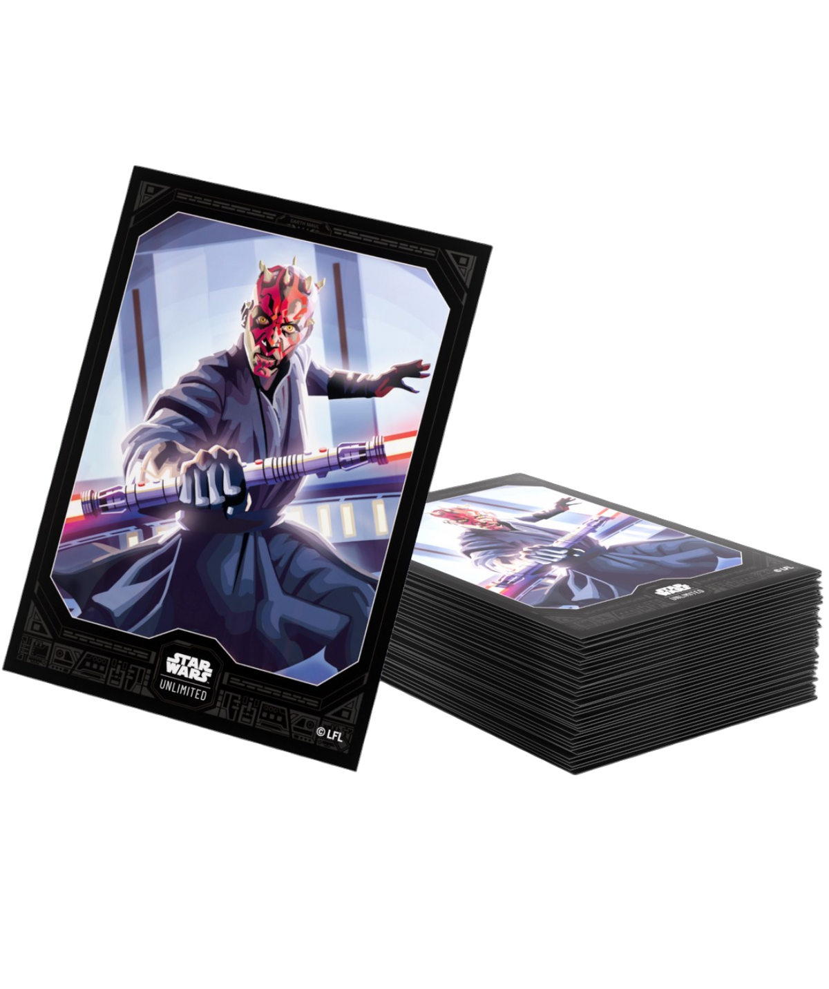 Okładki Gamegenic Star Wars: Unlimited Darth Maul (60 szt.)