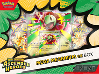Pokemon Ascended Heroes: Mega Meganium z pudełka